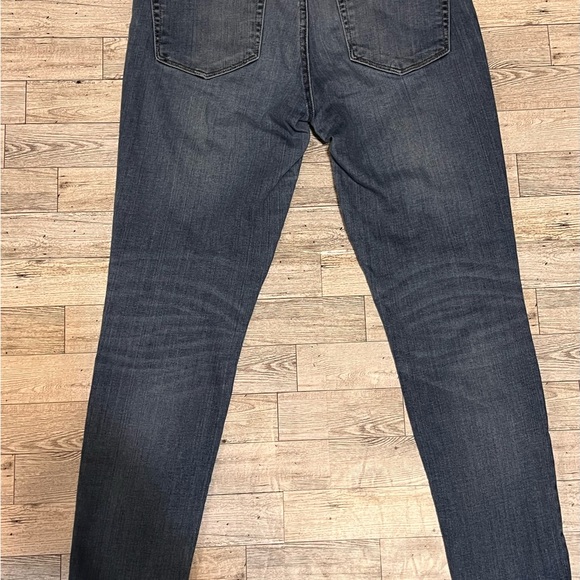 Lucky Brand Women Jeans 6 Blue Ava Skinny Ankle Cheville Frayed Raw Hem Stretch - Picture 6 of 15